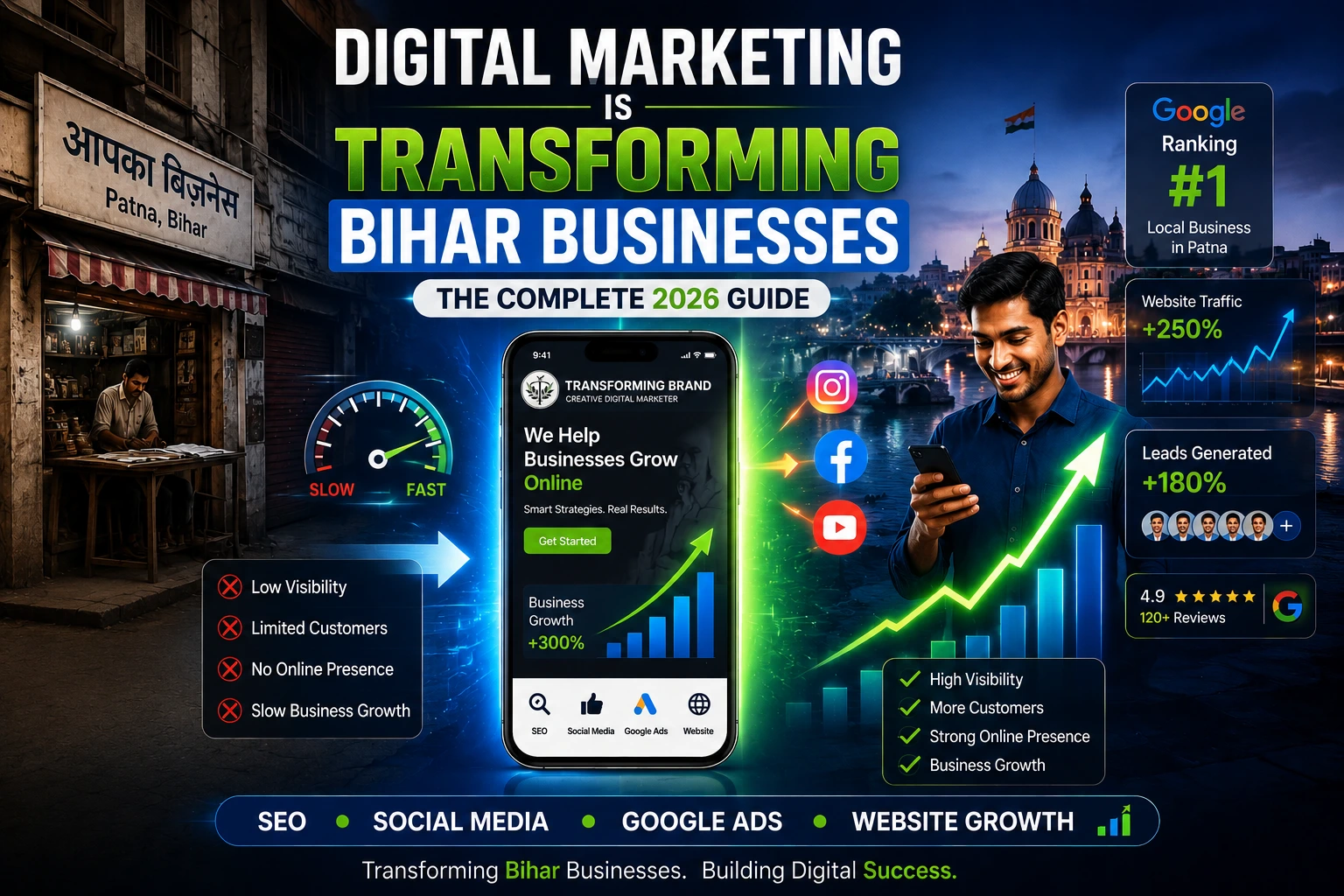 How Digital Marketing Is Transforming Small Businesses in Bihar