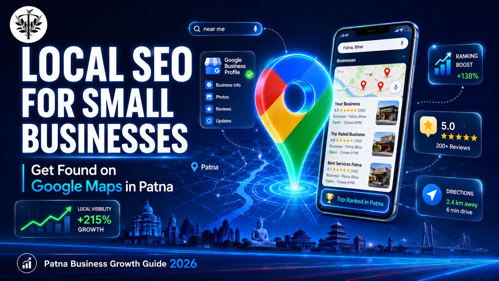 Local SEO for small business in patna at best digital marketing agency transforming brand